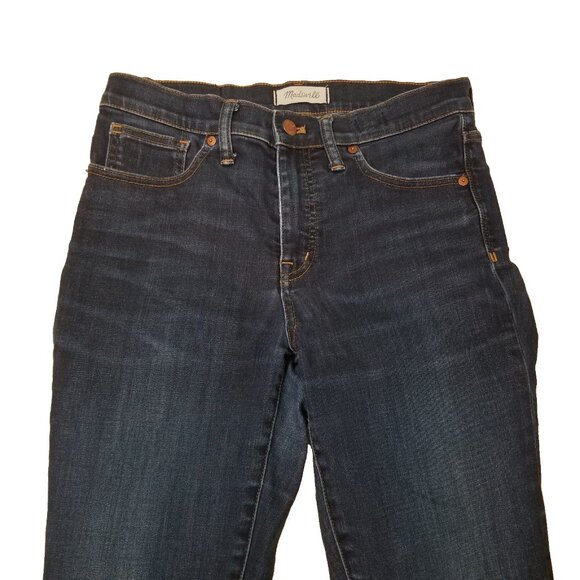 Madewell Jeans Size 29 Stretch Denim Dark Wash - Picture 3 of 8